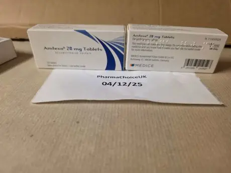 Amfexa 20mg (Dexamphetamine)